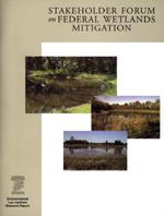 Stakeholder Forum on Federal Wetlands Mitigation