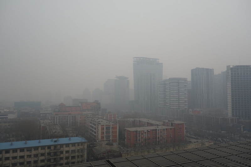 Air pollution in Chinese city