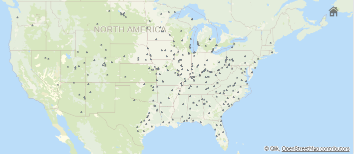 CCR site locations