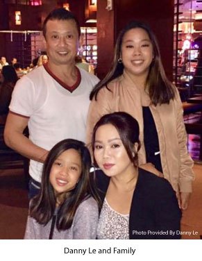 Danny Le and family