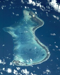 Onotoa Kiribati, by NASA, via Wikimedia Commons