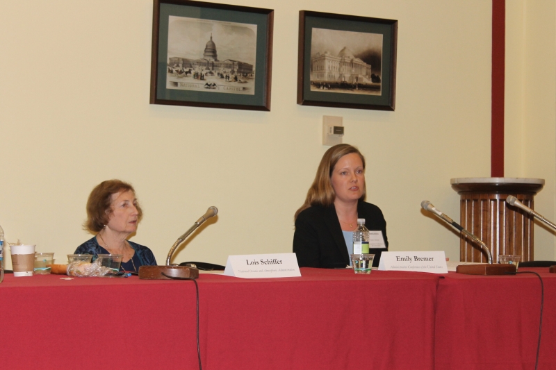 Lois Schiffer and Emily Bremer