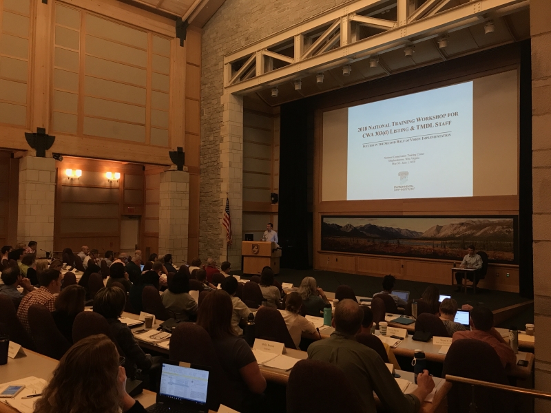ELI organized the National Training Workshop for CWA 303(d) Listing & TMDL Staff in Shepherdstown, WV.