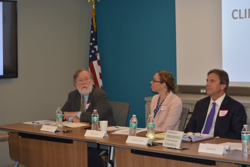 Professor J. Peter Byrne continues presenting Climate Exactions