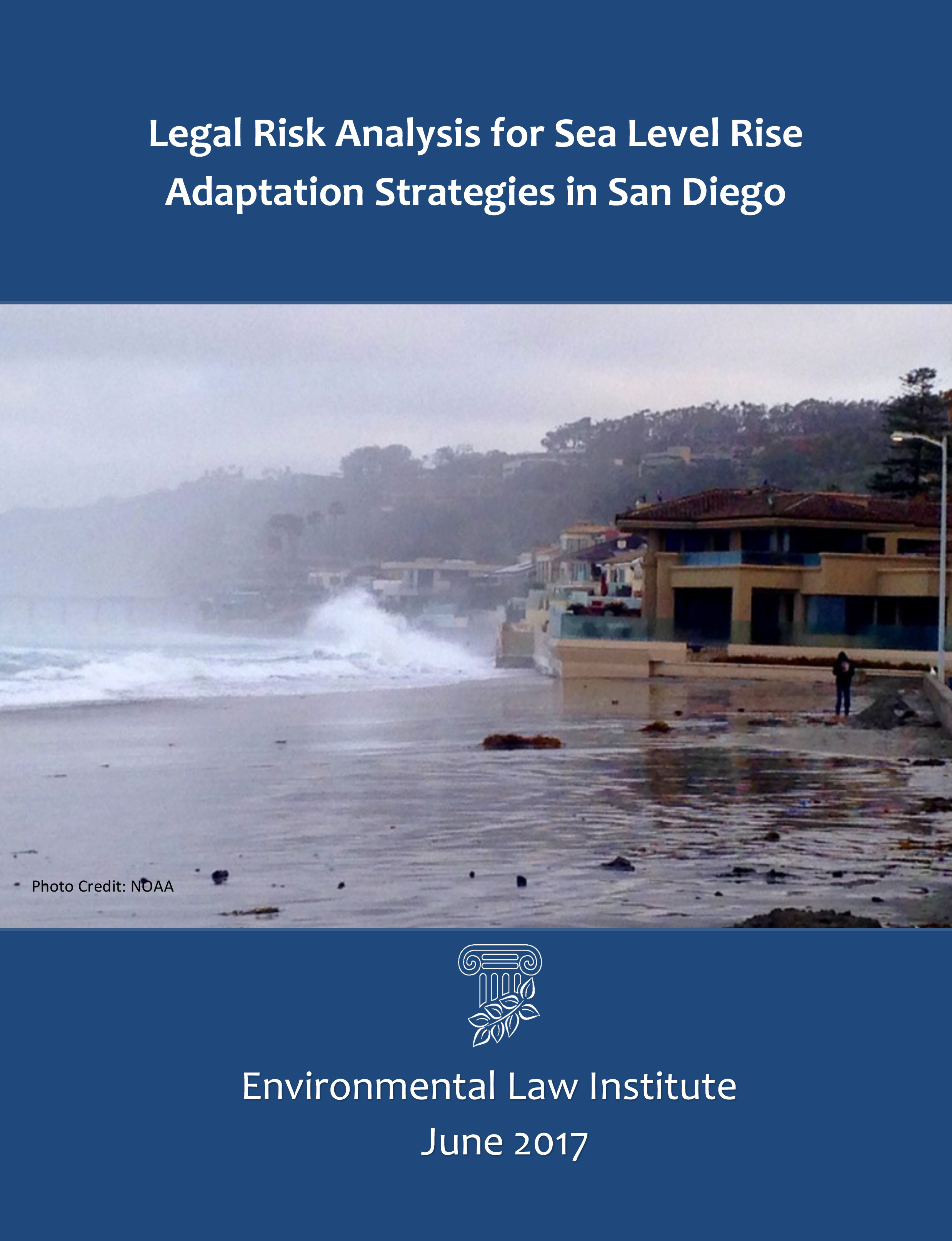 Legal Risk Analysis for Sea Level Rise Adaptation Strategies in San Diego