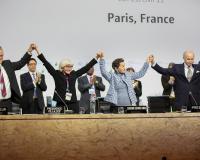 Signing the Paris Agreement 
