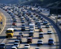 California highway traffic