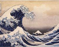 The Great Wave, Hokusai
