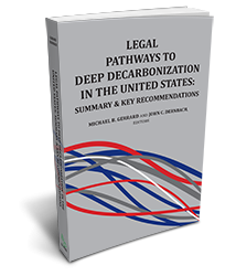 Legal Pathways to Deep Decarbonization in the US: Summary & Key Recommendations