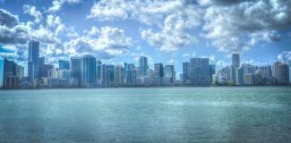 Miami coastline