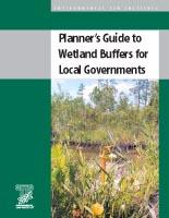 Planner's Guide to Wetland Buffers for Local Governments