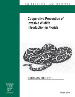 Cooperative Prevention of Invasive Wildlife Introduction in Florida: Summary Rep