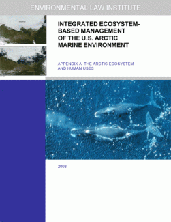 Integrated Ecosystem-Based Management of the U.S. Arctic Marine Environment: App