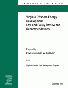 Virginia Offshore Energy Development Law and Policy Review and Recommendations