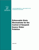 Enforceable State Mechanisms for the Control of Nonpoint Source Water Pollution