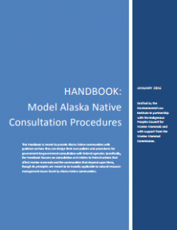 Handbook: Model Alaska Native Consultation Procedures