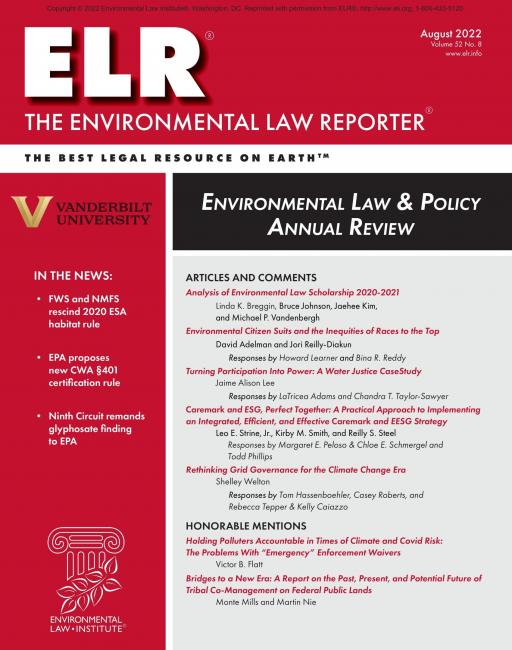 ELR Cover August 2022
