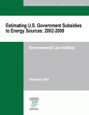 Estimating U.S. Government Subsidies to Energy Sources: 2002-2008