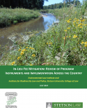 In-Lieu Fee Mitigation: Review of Program Instruments and Implementation Across 